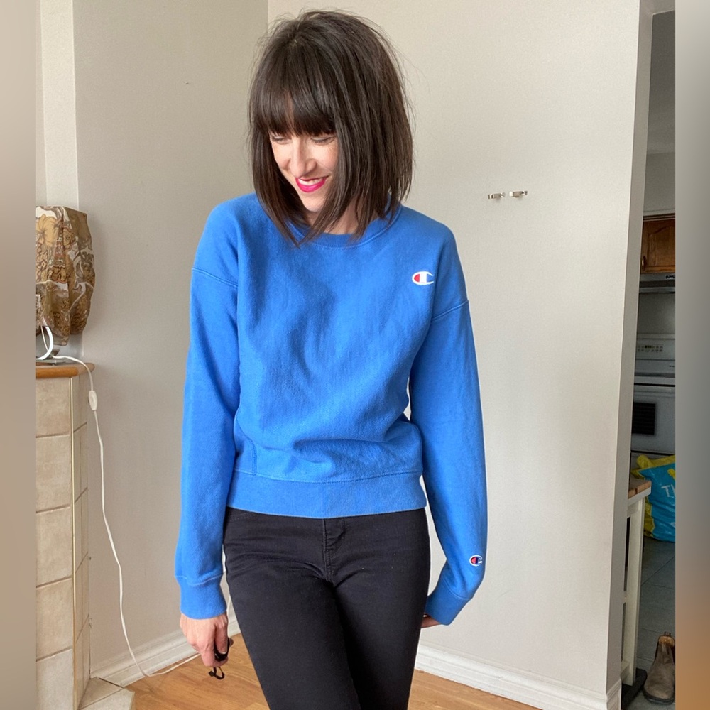 Retro Champion Crew Neck Sweatshirt
